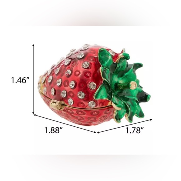 New Strawberry jewelry box - Picture 4 of 5